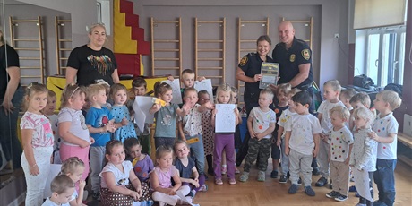 WIZYTA STRAŻY MIEJSKIEJ